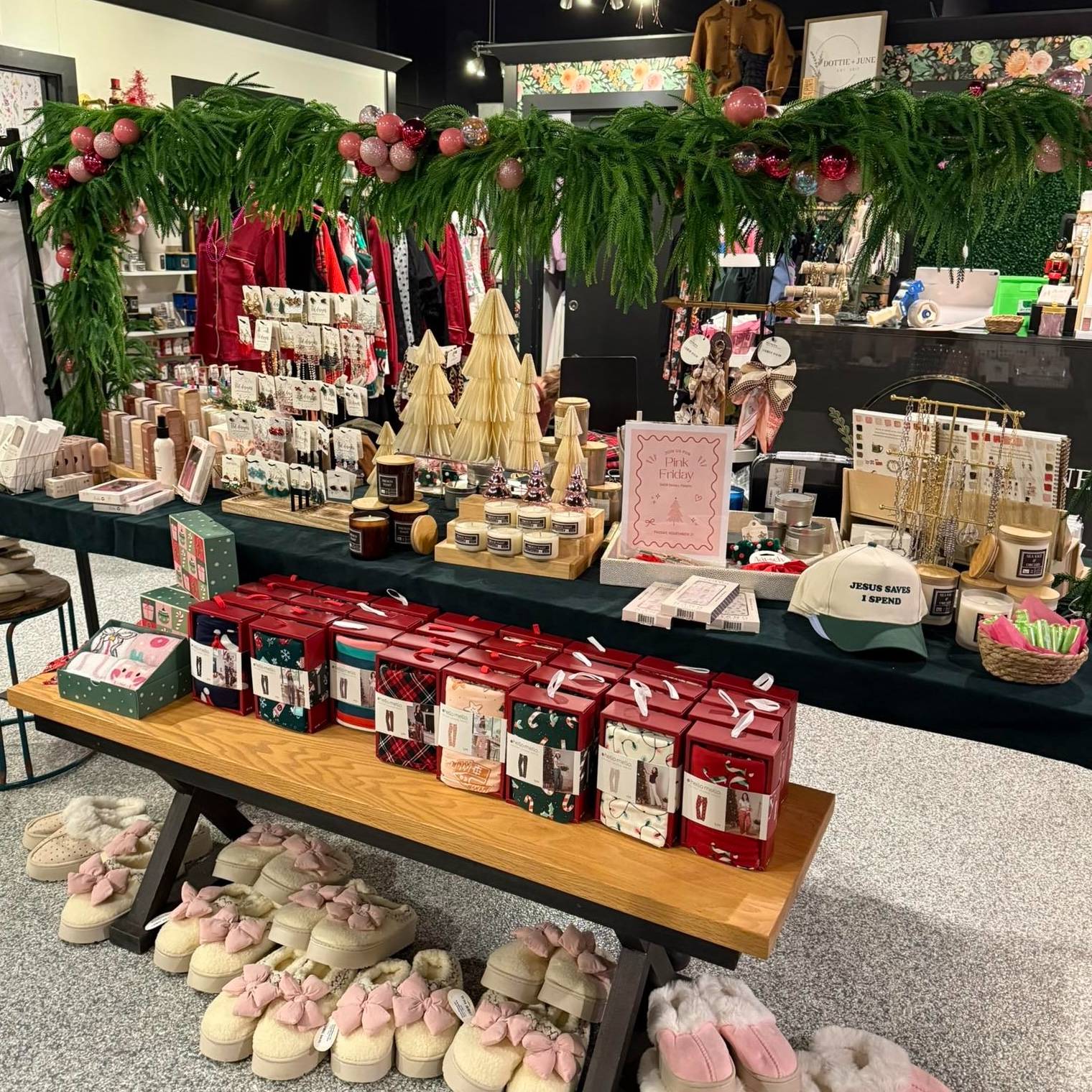 Holiday gift display